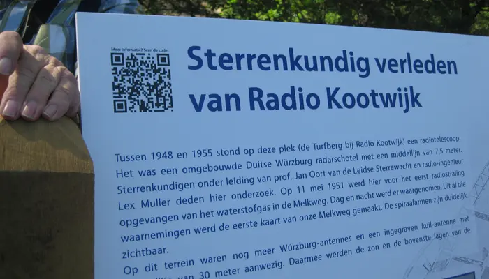 Turfberg Radio Astronomy Monument at Radio Kootwijk